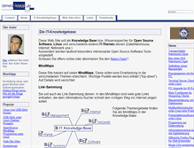 Tablet Screenshot of clemens-kraus.de